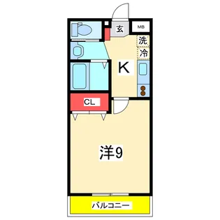 グリーンハウス【2階】の間取り