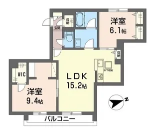 リヴィオンハウス【1階】の間取り