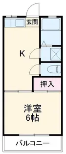 ドリームハイツ【2階】の間取り