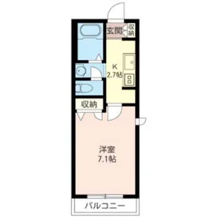 シュタイン横浜大口【3階】の間取り