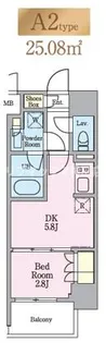 リビオメゾン木場【10階】の間取り