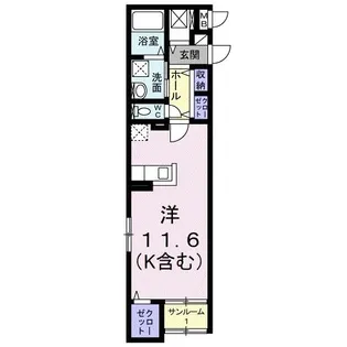 テソロ【1階】の間取り