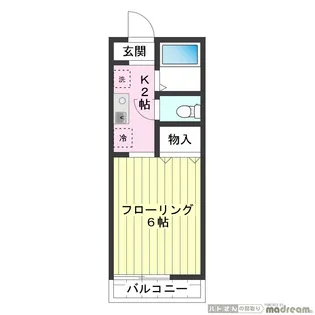 レミントンテラスA【1階】の間取り