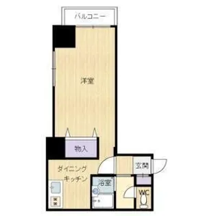 コート琴似【4階】の間取り