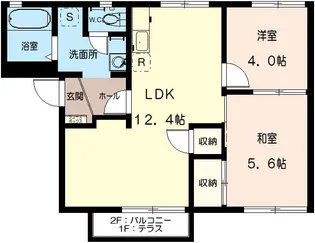 グリーン・アペックス C棟【1階】の間取り