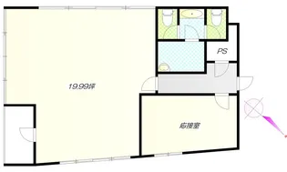 SNT八丁堀ビル【7階】の間取り