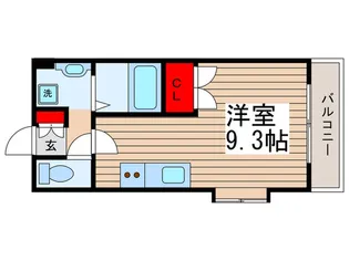 ア-ク松の木通り【3階】の間取り