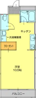 クオリティマンションKK【1階】の間取り