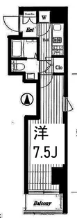 MAXIV阪東橋【6階】の間取り