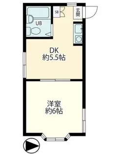 ビレッヂマウンテン東長崎【1階】の間取り