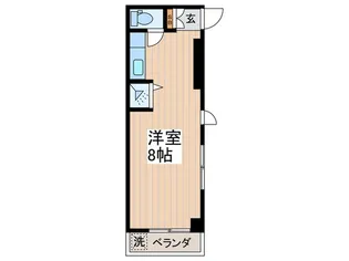 第12カネキマンション【2階】の間取り