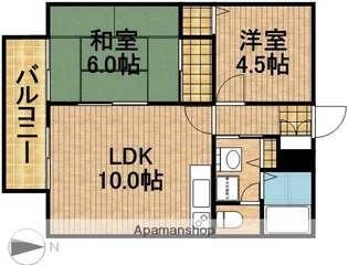 マーブルヒル【1階】の間取り