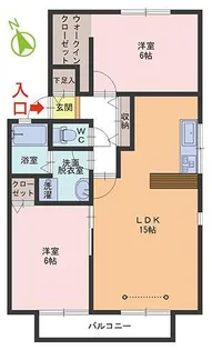 グランドールTN【1階】の間取り