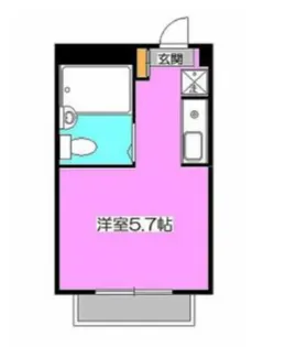 マイトピア所沢【1階】の間取り