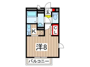リブリ ローズガーデン【3階】の間取り
