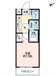 プレール・ドゥーク吉祥寺【4階】の間取り