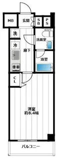 イアース本所吾妻橋【3階】の間取り