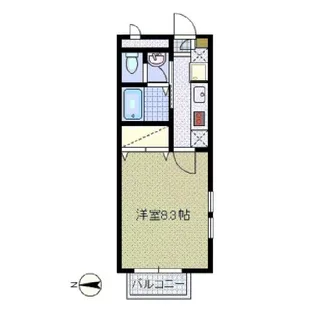 フォレストメゾン【1階】の間取り