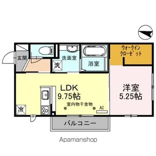 カルム【3階】の間取り