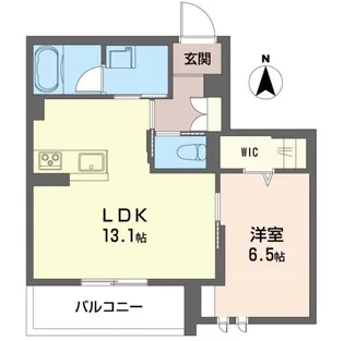 クリスターロ【3階】の間取り