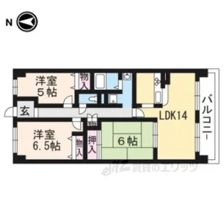 アメニティーRITTO【2階】の間取り