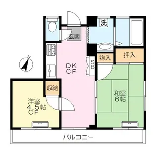 PALナカイケガミ【1階】の間取り