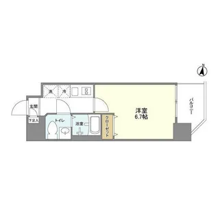 アルファコート西川口23【3階】の間取り