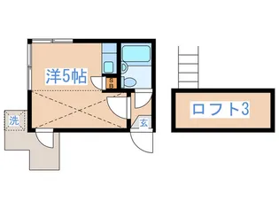 アクアハウス阿佐ヶ谷【1階】の間取り
