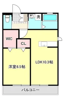レジデンツ【2階】の間取り