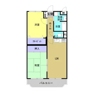 プロムナード【2階】の間取り