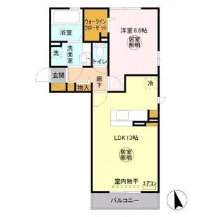 アルバ【2階】の間取り