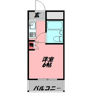 コムズスクエア日吉【4階】の間取り