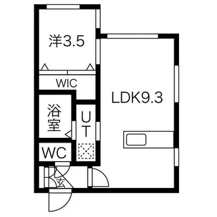 Grande北円山(グランデ北円山)【4階】の間取り