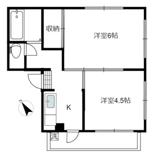 第二サンコーポラス【3階】の間取り