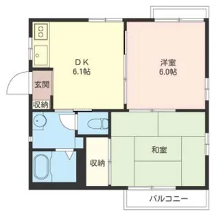 グレイスリーフ【2階】の間取り