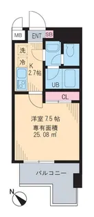 グレイスみかど【4階】の間取り
