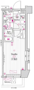 ガーラ・プレシャス横浜鶴見【4階】の間取り