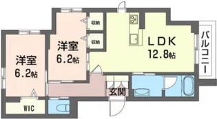 ShaMaison マルク志木【3階】の間取り