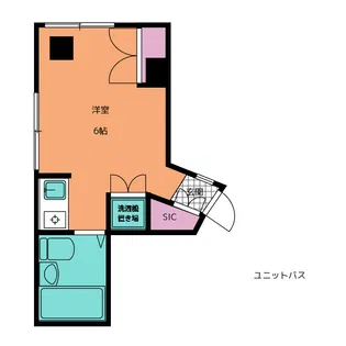 パラシオ中村【2階】の間取り