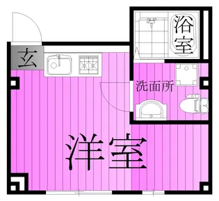 BEL FIORE SENJU【1階】の間取り