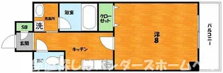 クリザンテェーモ【8階】の間取り