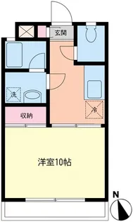 第5根岸ハイツ【5階】の間取り