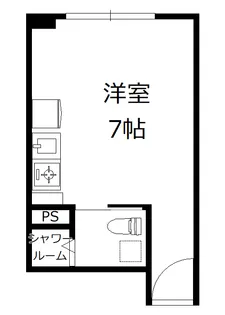 片平ホワイトレジデンス【3階】の間取り