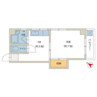 ハイム吉村【3階】の間取り