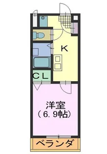 エトアール平針II【2階】の間取り