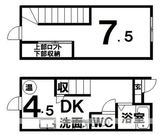 ゼータM【1階】の間取り