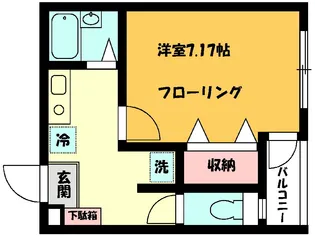 アルザスIV【2階】の間取り