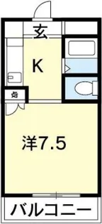 ハイツフローラ【2階】の間取り