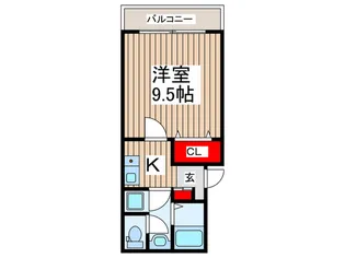 ミレア武里【3階】の間取り