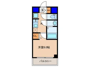 Royal Ashley Gamo【4階】の間取り